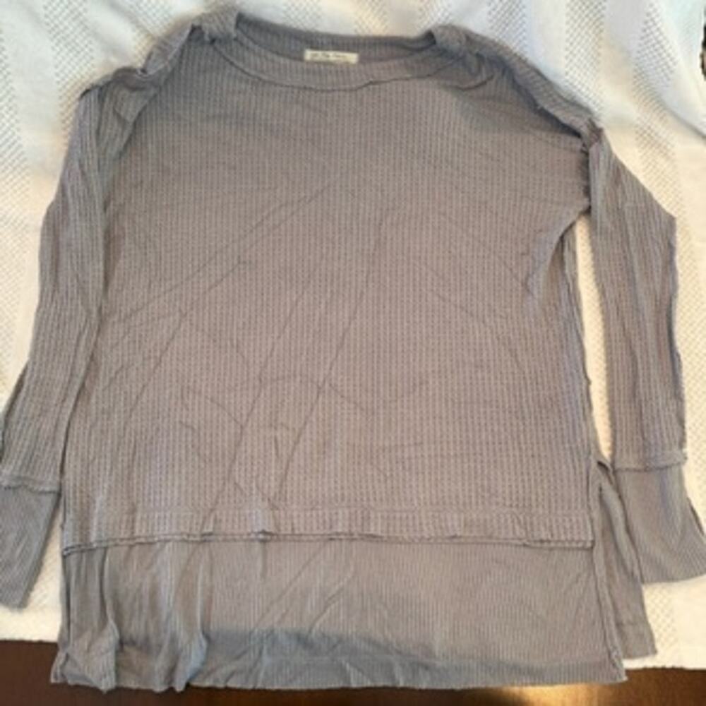 free people we the free waffle long sleeve size small S